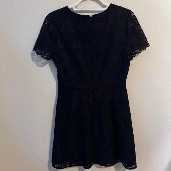 J. Crew Lace A-Line Dress - Black, S - Picture 5 of 5